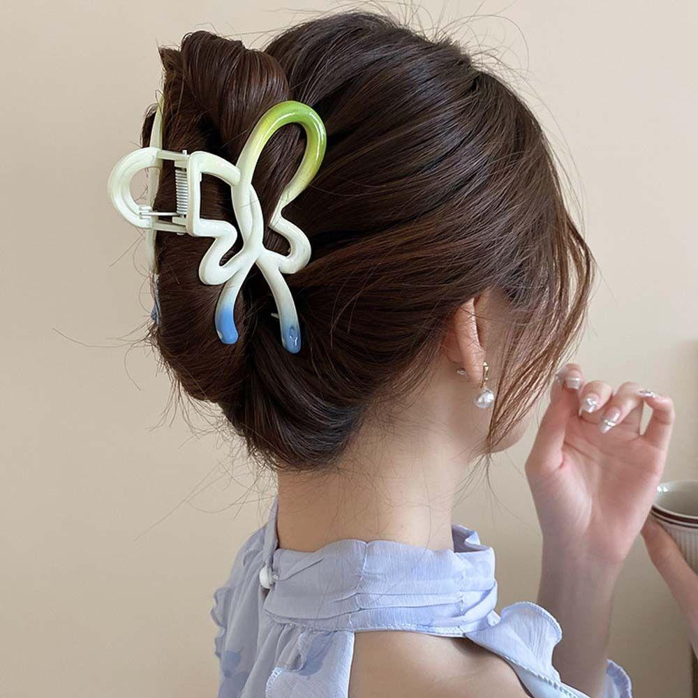 Ponytail Holder Butterfly Hair Clip Hollow Hairpin Large Shark Clip Butterfly Hair Claw Summer
Ponytail Holder Butterfly Hair Clip Hollow Hairpin Large Shark Clip Butterfly Hair Claw Summer