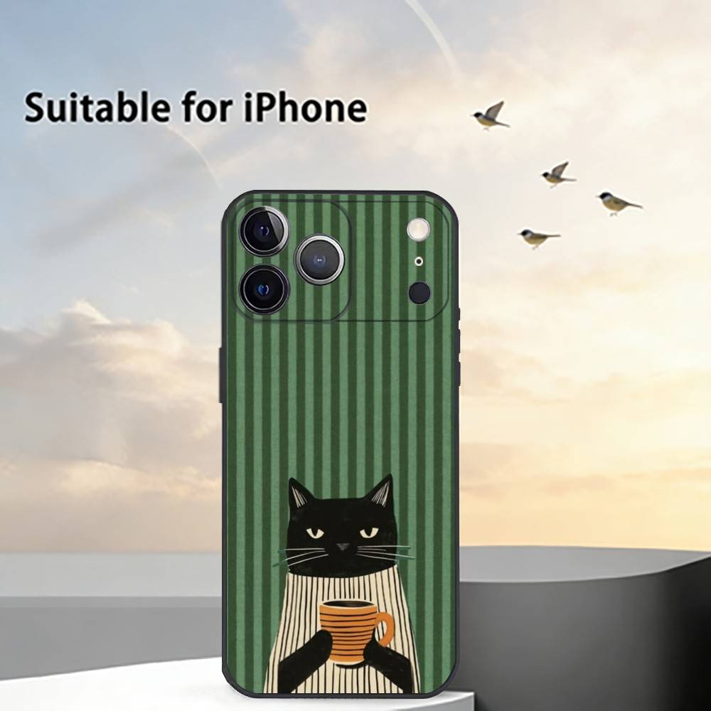 The Lazy Cat with Coffee Phone Case For iPhone 17,16,15,14,13,12,11 Plus,Pro Max,XS,Soft Silicone Black Cover iPhoneXSMAX
The Lazy Cat with Coffee Phone Case For iPhone 17,16,15,14,13,12,11 Plus,Pro Max,XS,Soft Silicone Black Cover iPhoneXSMAX