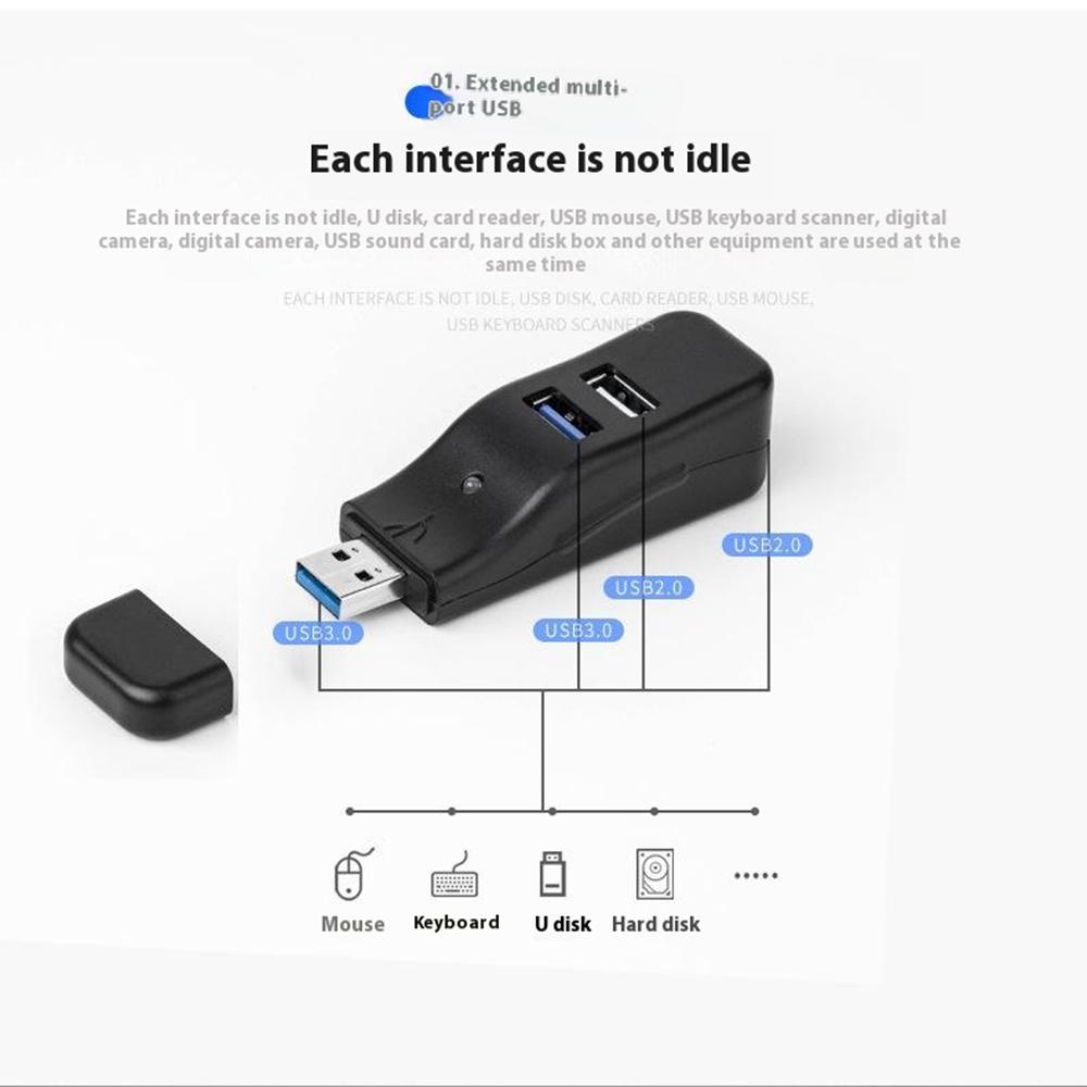 HUB19 Duckbill Shape Mini USB Splitter 4-port USB Hub Extender,USB3.0x1+USB2.0x3 As Shown A
HUB19 Duckbill Shape Mini USB Splitter 4-port USB Hub Extender,USB3.0x1+USB2.0x3 As Shown A