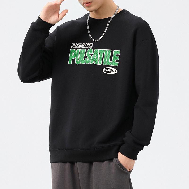 Autumn Printed Sweater Men S 360G Heavy Cotton Fashion Trend Loose Large Size Crew Neck Long Sleeve Outer Top M хаки
Autumn Printed Sweater Men S 360G Heavy Cotton Fashion Trend Loose Large Size Crew Neck Long Sleeve Outer Top M хаки