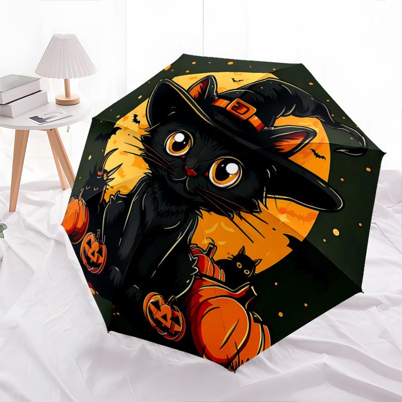 1pc Wizard Hat and Black Cat Durable Cartoon Folding Umbrella, Portable Compact Umbrella for Men and Women A092
1pc Wizard Hat and Black Cat Durable Cartoon Folding Umbrella, Portable Compact Umbrella for Men and Women A092