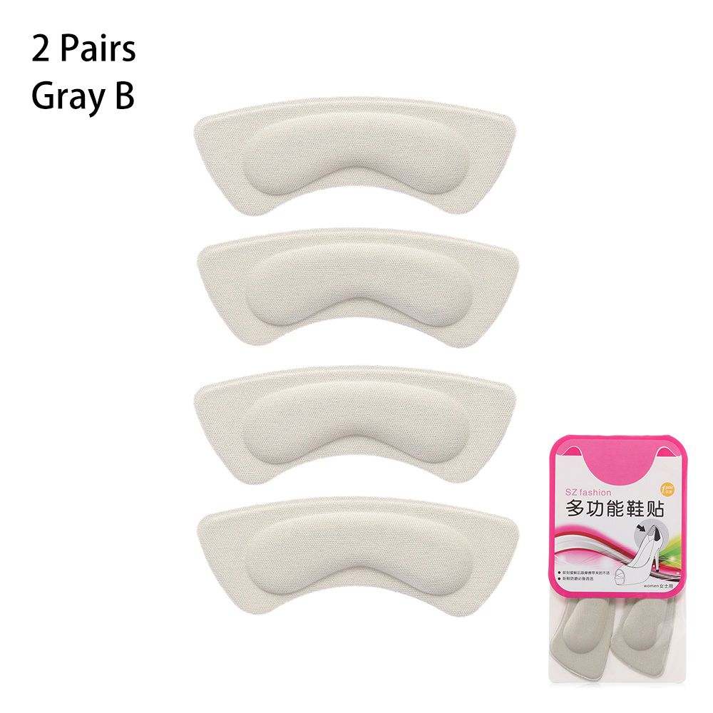 Foot Care Protector High Heel Shoe Pads Heel Cushions Heel Liner Protector Heel Shoe Insoles 2Pairs of Gray B
Foot Care Protector High Heel Shoe Pads Heel Cushions Heel Liner Protector Heel Shoe Insoles 2Pairs of Gray B