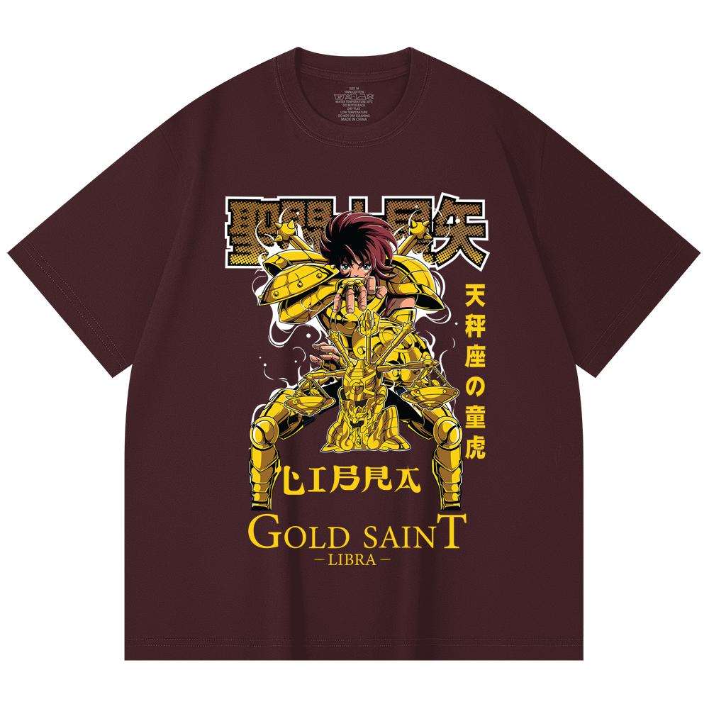 230 Gsm 100% Cotton Saint Seiya V23 Libra Print Unisex Heavy Cotton T Shirt 2XL вина червоного кольору
230 Gsm 100% Cotton Saint Seiya V23 Libra Print Unisex Heavy Cotton T Shirt 2XL вина червоного кольору