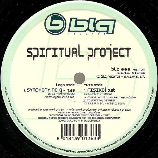 12inch Record SPIRITUAL PROJECT - Symphony #9 / Risiko! BLQ008 Blq Records 2001 Italy Dance & Electronica Used
12inch Record SPIRITUAL PROJECT - Symphony #9 / Risiko! BLQ008 Blq Records 2001 Italy Dance & Electronica Used