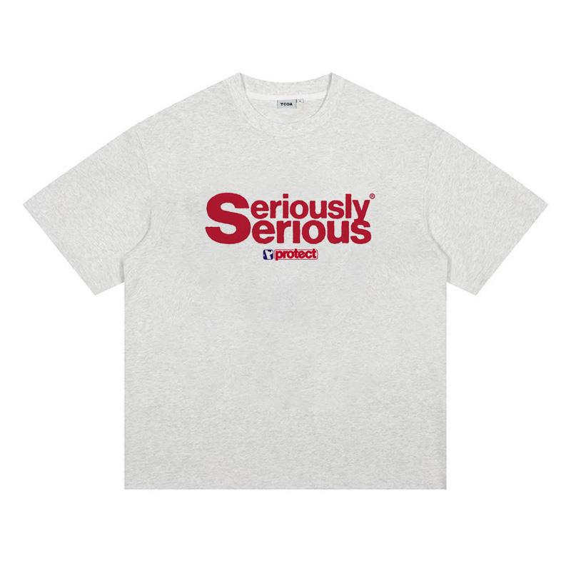 Mens TShirt SERIOUSLY SERIOUS Tees Cotton Graphic Oversized Harajuku Short Sleeve Tops Korean Fashion Y2k Streetwear Clothing S
Mens TShirt SERIOUSLY SERIOUS Tees Cotton Graphic Oversized Harajuku Short Sleeve Tops Korean Fashion Y2k Streetwear Clothing S