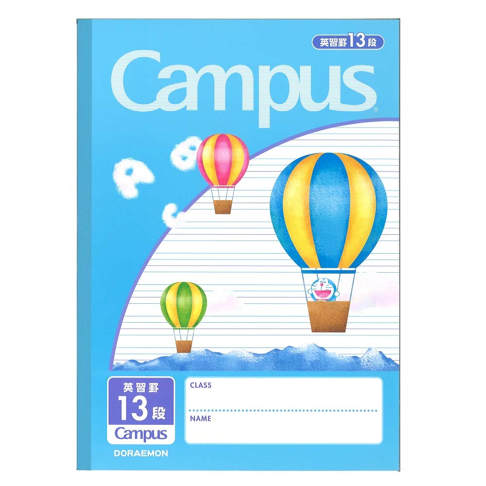 Showa Note Doraemon Campus Purpose B5 English Study 13 10 Book Blue Note, Size, Ruler, Tiers, Pack, DCC-F1310
Showa Note Doraemon Campus Purpose B5 English Study 13 10 Book Blue Note, Size, Ruler, Tiers, Pack, DCC-F1310