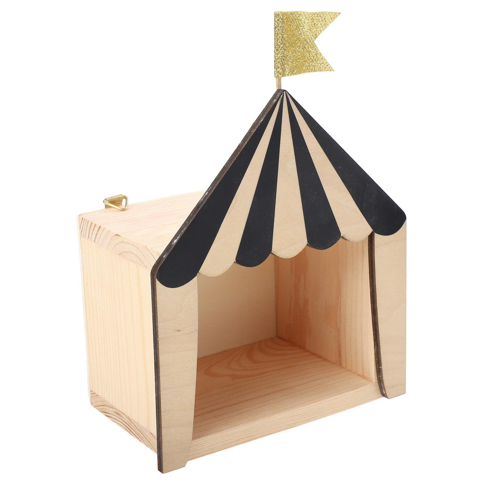 Red Wooden Circus Cabin House Kids Room Decoration Desk Shelf nament Party Wedding Theme Gift Box Storage ganizer Small Size
Red Wooden Circus Cabin House Kids Room Decoration Desk Shelf nament Party Wedding Theme Gift Box Storage ganizer Small Size
