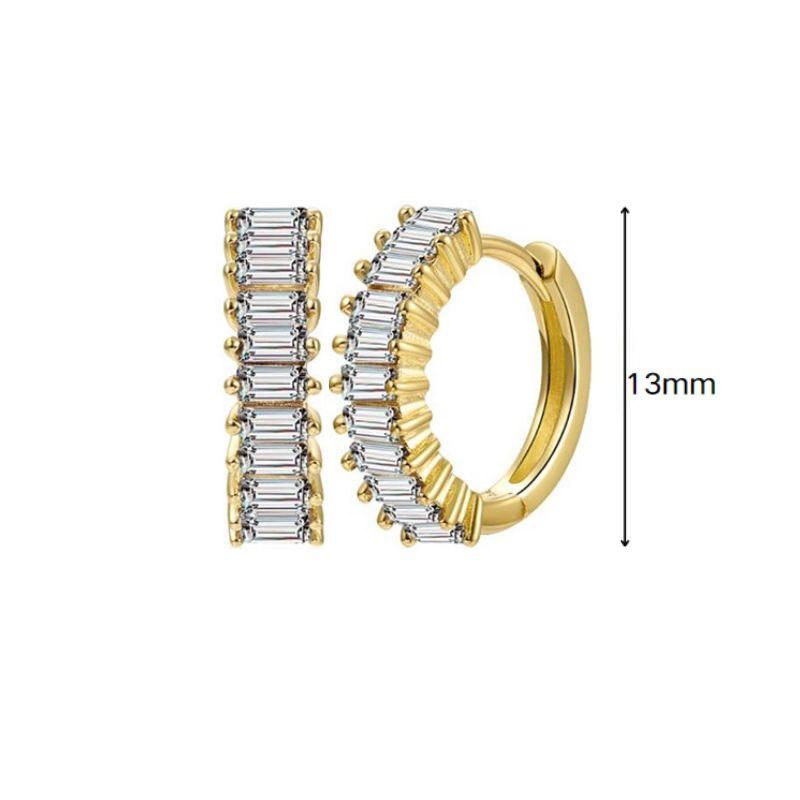 925 Silver Needle Circle Inlaid Colorful Zircon Hoop Earrings for Women Delicate charm Jewelry Huggie Earring
925 Silver Needle Circle Inlaid Colorful Zircon Hoop Earrings for Women Delicate charm Jewelry Huggie Earring
