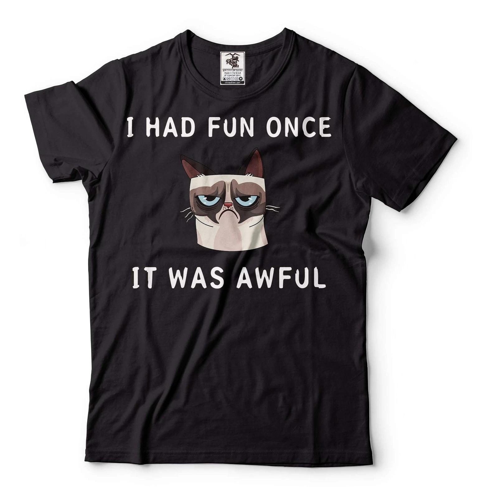 Funny Saying Shirt I Had Fun Once It Was Awful Shirt Cat Shirts Funny Cat Shirt XL
Funny Saying Shirt I Had Fun Once It Was Awful Shirt Cat Shirts Funny Cat Shirt XL
