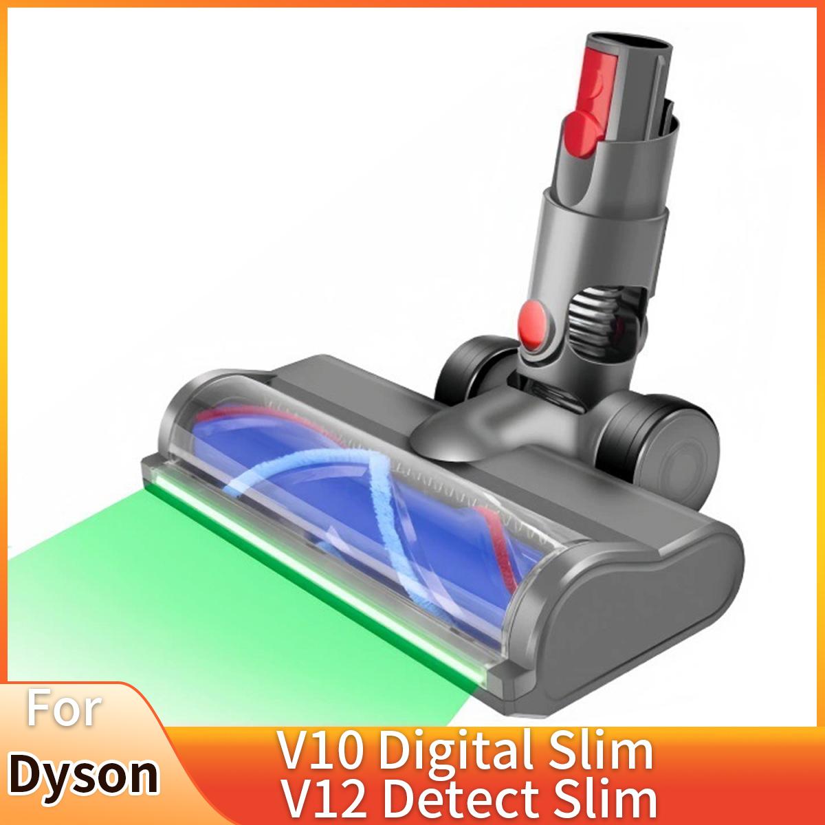Roller Clean Brush Head For Dyson V12 Detect Slim V10 Digital Slim Cleaner Head with Green LED Lights,for Carpetsand Tiles серый
Roller Clean Brush Head For Dyson V12 Detect Slim V10 Digital Slim Cleaner Head with Green LED Lights,for Carpetsand Tiles серый