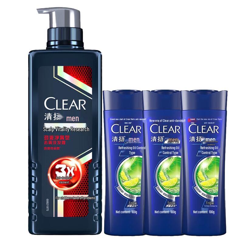 Clear Men Anti-Dandruff Shampoo Deep Cleanse Pack
Clear Men Anti-Dandruff Shampoo Deep Cleanse Pack