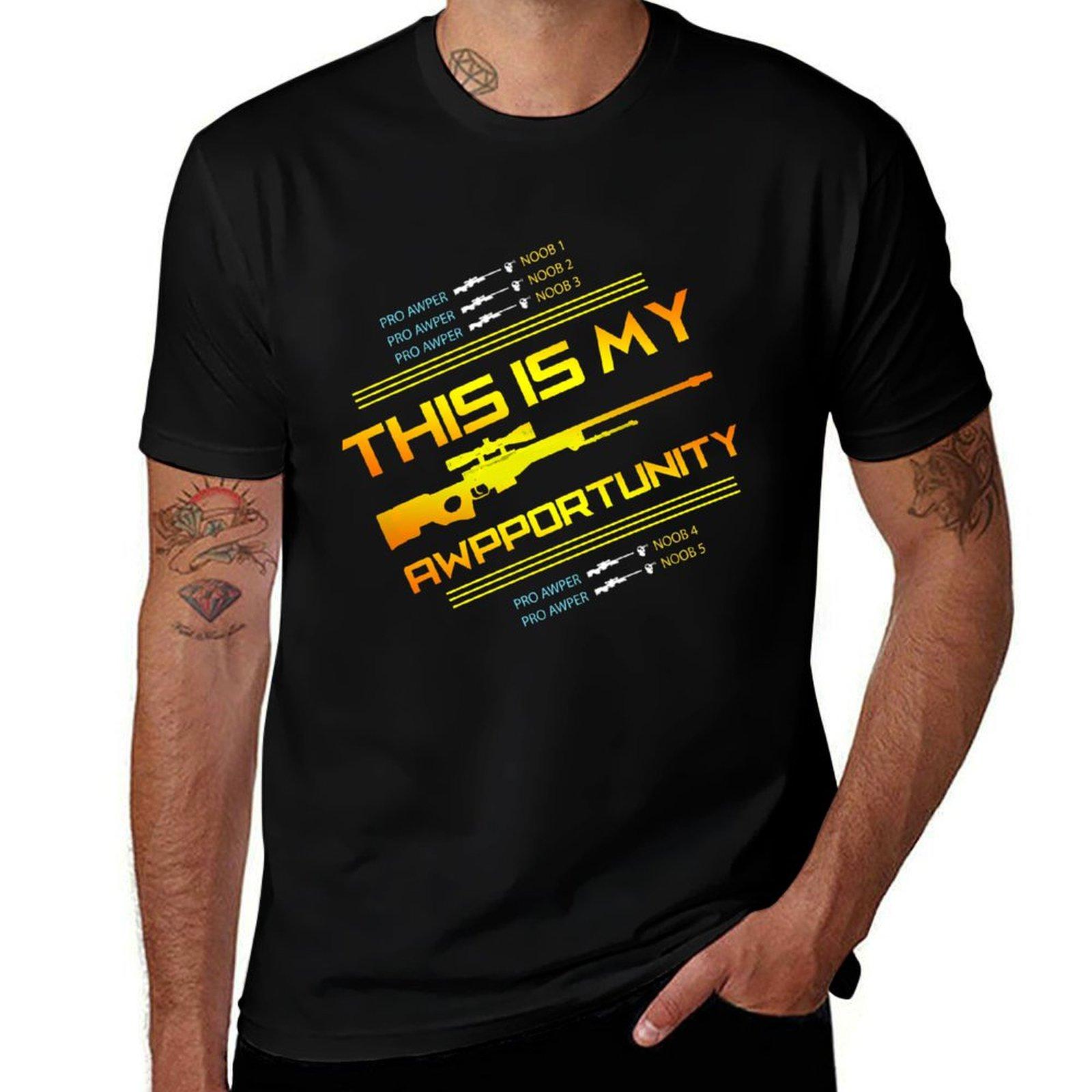 Csgo, AWP This is My Awpportunity T-Shirt Funny t-shirts designer shirts anime clothes mens shirts graphic tee 4XL
Csgo, AWP This is My Awpportunity T-Shirt Funny t-shirts designer shirts anime clothes mens shirts graphic tee 4XL