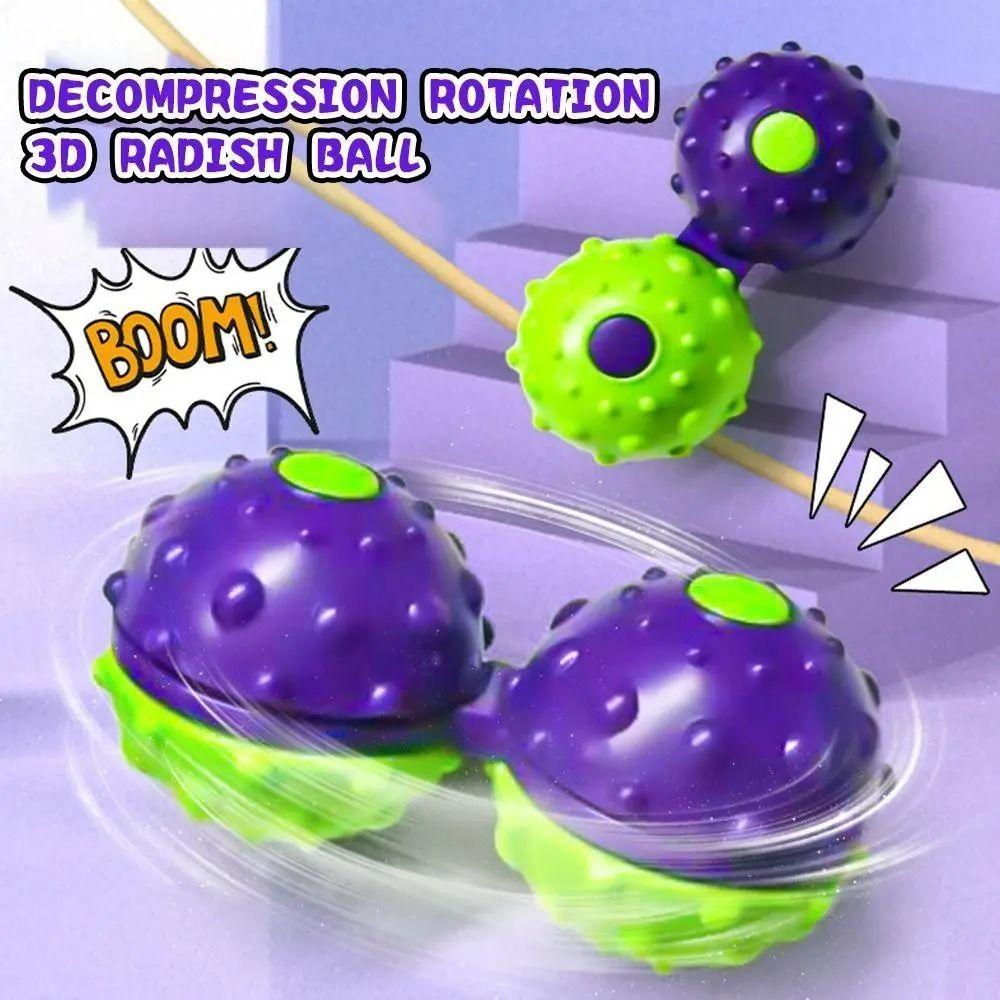 Silent 3D Gravity Carrot Toy Hand Fidget Spinner Anxiety Relief Sress Toys Adult фиолетовый/зелёный
Silent 3D Gravity Carrot Toy Hand Fidget Spinner Anxiety Relief Sress Toys Adult фиолетовый/зелёный