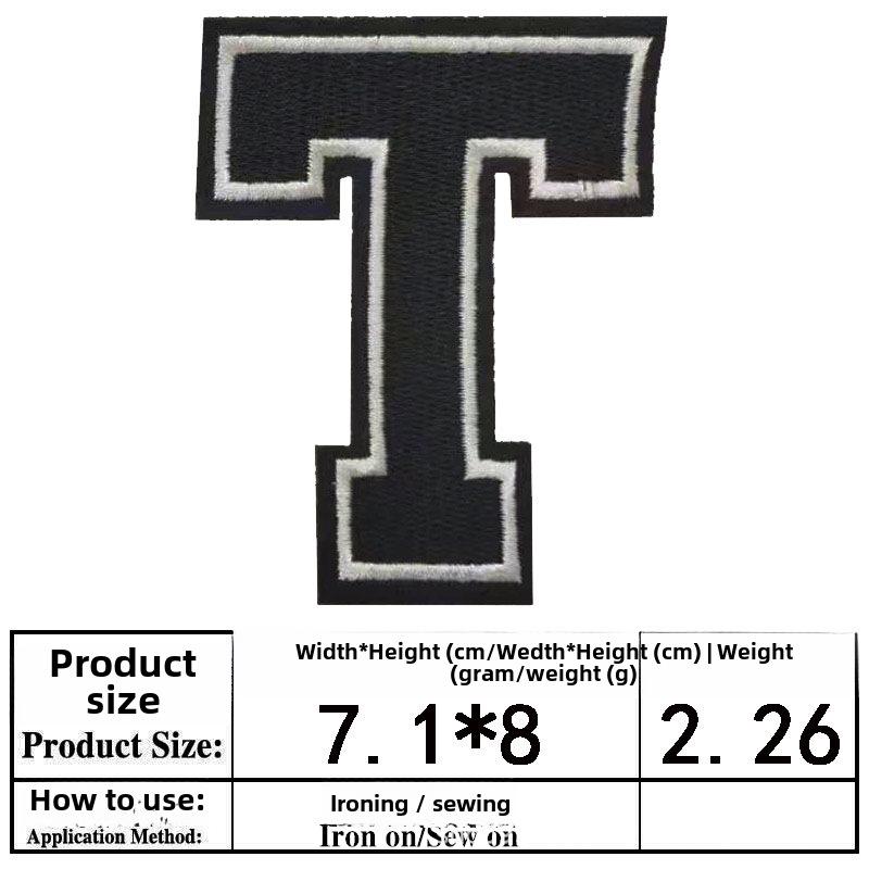 Вышитый алфавит и цифры нашивка на рукаве из джерси
Вышитый алфавит и цифры нашивка на рукаве из джерси