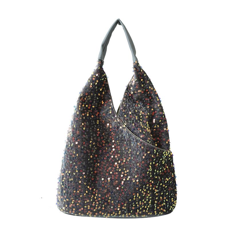 2026 New Ladies Underarm Handbags Spring Summer Fashion Colorful Sequin Large Capacity Shoulder Bag For Women Chain Tote Bags
2026 New Ladies Underarm Handbags Spring Summer Fashion Colorful Sequin Large Capacity Shoulder Bag For Women Chain Tote Bags