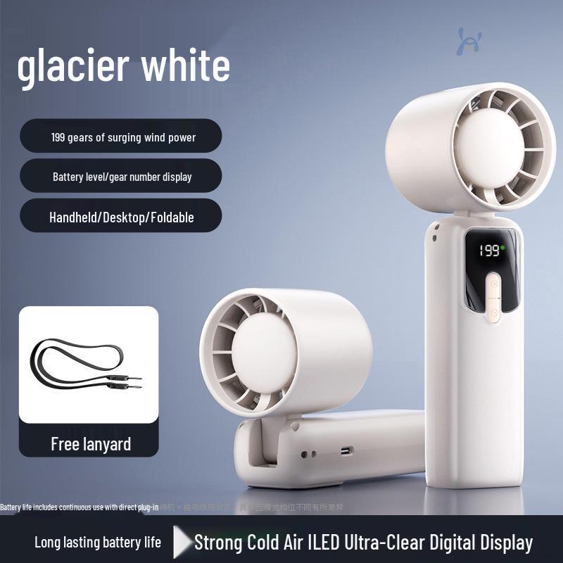Portable Handheld Fan with Digital Display: 199-Level Wind Speed, Rechargeable for Outdoor Use Ice Compress Handheld Folding Fan
Portable Handheld Fan with Digital Display: 199-Level Wind Speed, Rechargeable for Outdoor Use Ice Compress Handheld Folding Fan