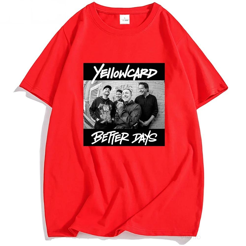 Yellowcard Better Days 2025 Reunion Album TShirt Premium Heavyweight Cotton Unisex Round Comfortable Women And Men Tshirts 4XL
Yellowcard Better Days 2025 Reunion Album TShirt Premium Heavyweight Cotton Unisex Round Comfortable Women And Men Tshirts 4XL