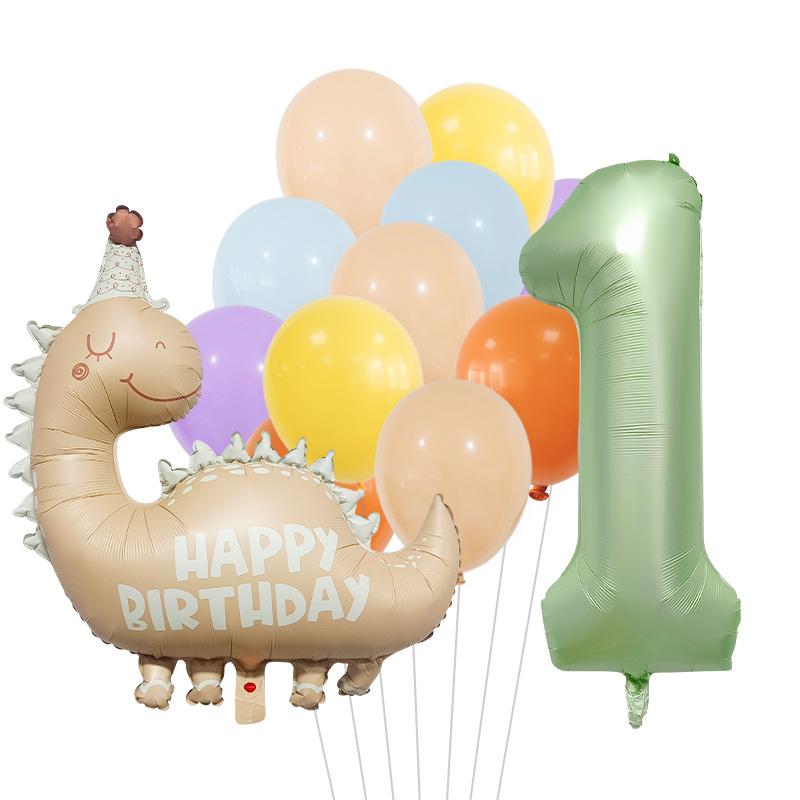 40 Inch Olive Green Digital Retro Matte Small Dinosaur Aluminum Film Balloon Package Birthday Party Atmosphere Decoration Retro Dinosaur Set 1
40 Inch Olive Green Digital Retro Matte Small Dinosaur Aluminum Film Balloon Package Birthday Party Atmosphere Decoration Retro Dinosaur Set 1