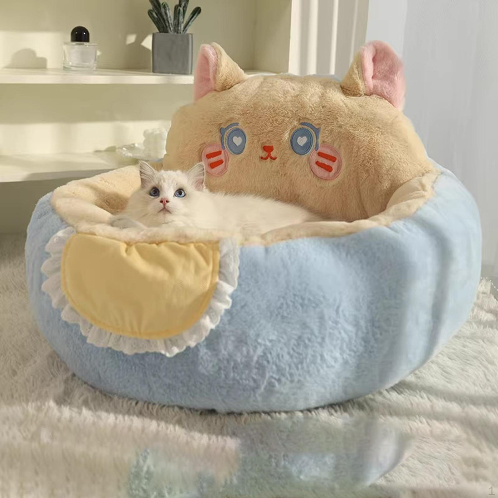 Уютный домик для кошек на зиму с мягкой подушкой и декоративным дизайном S and brown
Уютный домик для кошек на зиму с мягкой подушкой и декоративным дизайном S and brown