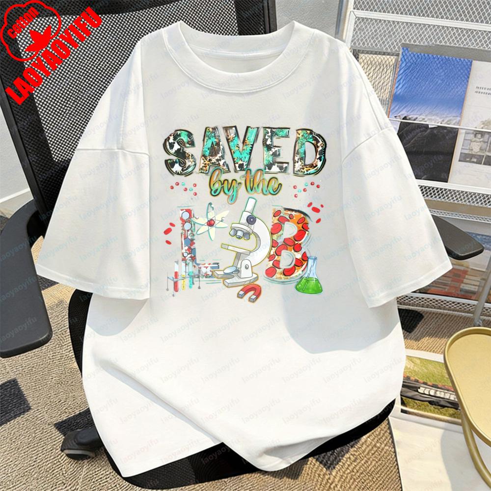 Saved By The Lab Science Theme Tee Summer Casual Science Lover Casual Cotton Tops Funny Trendy Fashion Print Womens TShirt S
Saved By The Lab Science Theme Tee Summer Casual Science Lover Casual Cotton Tops Funny Trendy Fashion Print Womens TShirt S