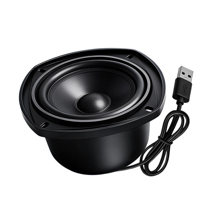 JingGeYuan 4 USB Multimedia Laptop Speaker 4 Ohm 15W
JingGeYuan 4 USB Multimedia Laptop Speaker 4 Ohm 15W