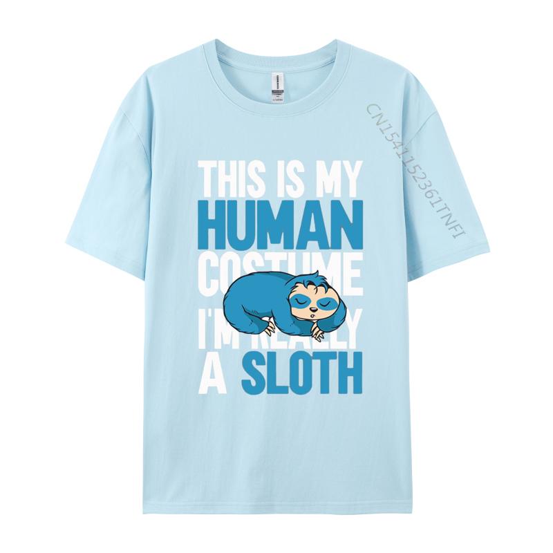 This Is My Human Costume Im Really A Sloth T Shirts Men Fashion T Shirt Kawaii Clothes Streetwear Men 4XL
This Is My Human Costume Im Really A Sloth T Shirts Men Fashion T Shirt Kawaii Clothes Streetwear Men 4XL