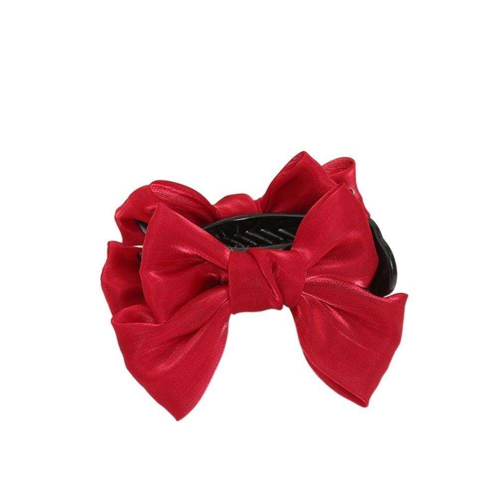 Korean Style Bow Hair Clip Crab Clip Ponytail Holder Creative Bow Hair Claw Daily розовый
Korean Style Bow Hair Clip Crab Clip Ponytail Holder Creative Bow Hair Claw Daily розовый