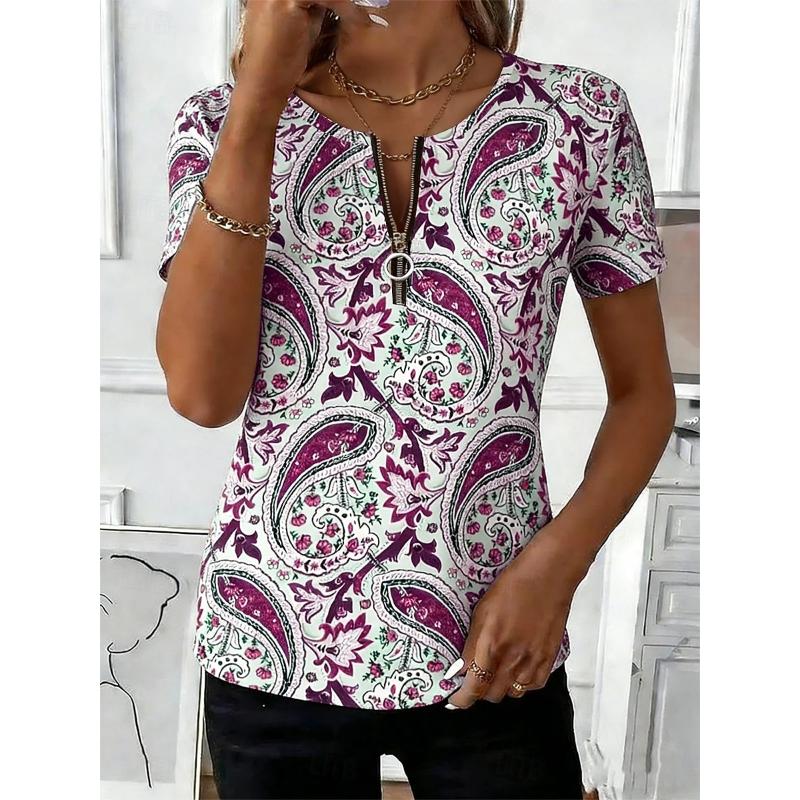 Classic Casual Short Sleeve Crew Neck Regular Tops Daily Sports Weekend Blue Purple Brown Green Summer Spring 2XL
Classic Casual Short Sleeve Crew Neck Regular Tops Daily Sports Weekend Blue Purple Brown Green Summer Spring 2XL