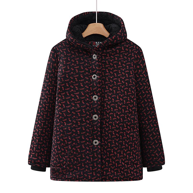Warm Velvet-Lined Cotton Jacket for Middle-Aged and Elderly Women - Hooded Winter Coat for Moms and Grandmas 5XL красный
Warm Velvet-Lined Cotton Jacket for Middle-Aged and Elderly Women - Hooded Winter Coat for Moms and Grandmas 5XL красный