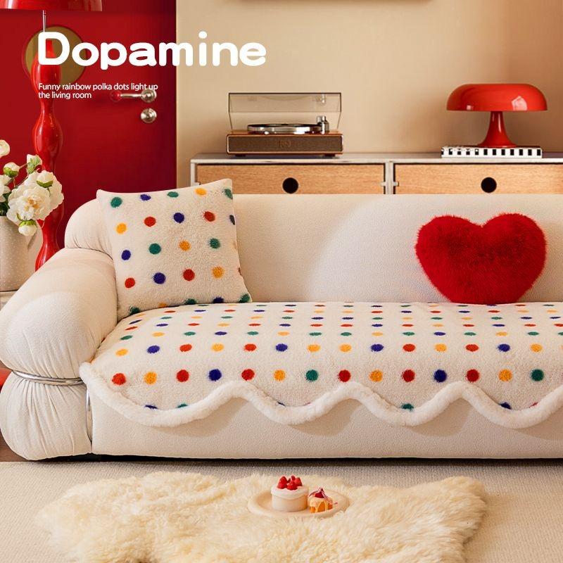 Rabbit Plush Sofa Cushion Autumn Winter Colorful Cushion Alien Fixed Anti Slip Cover New Covers Cloth Towel Universal L Mat 70*70cm
Rabbit Plush Sofa Cushion Autumn Winter Colorful Cushion Alien Fixed Anti Slip Cover New Covers Cloth Towel Universal L Mat 70*70cm