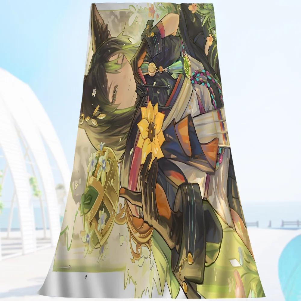 Tighnari Genshin Impact Microfiber Beach Towel Absorbent Quick Dry Soft Yoga Swimming Resort Mountain Climbing Towel W40*H60(CM)
Tighnari Genshin Impact Microfiber Beach Towel Absorbent Quick Dry Soft Yoga Swimming Resort Mountain Climbing Towel W40*H60(CM)