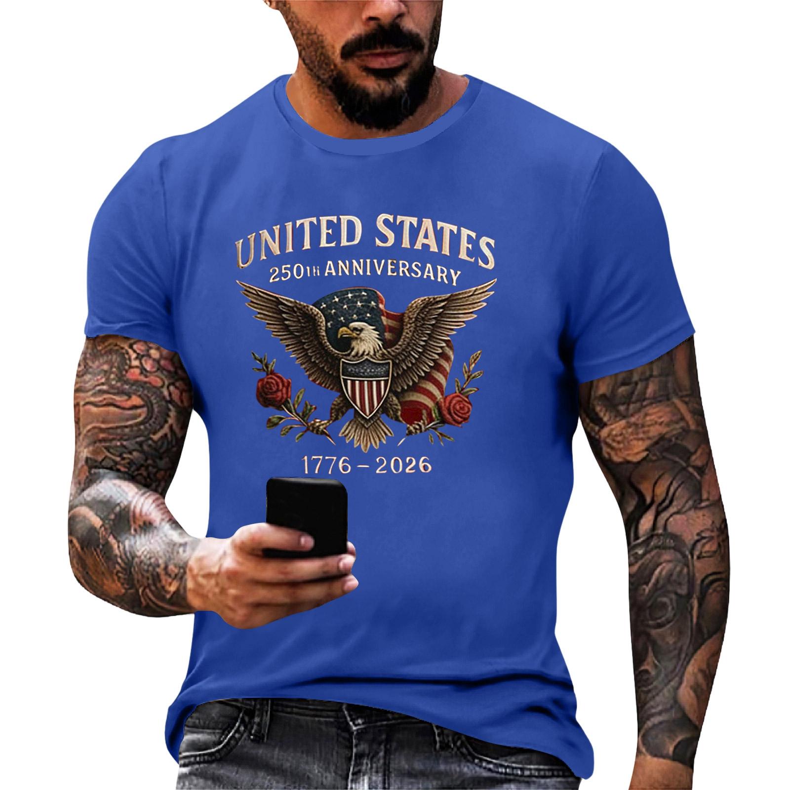 Men s Loose Fit Sleeveless Tank Top United States 250th Anniversary Graphic Tee 1776 to 2026 Casual Summer Shirt L синий
Men s Loose Fit Sleeveless Tank Top United States 250th Anniversary Graphic Tee 1776 to 2026 Casual Summer Shirt L синий