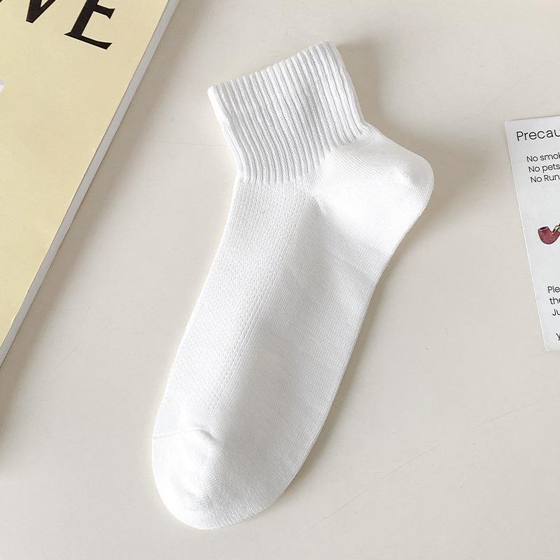 Pure Cotton Women s Spring and Summer Thin Mesh Sweat-absorbing Boneless Boat Socks 1 pair чистий білий колір
Pure Cotton Women s Spring and Summer Thin Mesh Sweat-absorbing Boneless Boat Socks 1 pair чистий білий колір