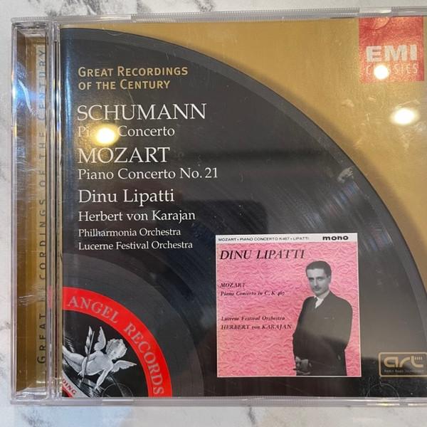 CD SCHUMANN, MOZART, LIPATTI; KARAJAN - Piano Concertos 724356777521 EMI 2002 Japan Classical Used
CD SCHUMANN, MOZART, LIPATTI; KARAJAN - Piano Concertos 724356777521 EMI 2002 Japan Classical Used