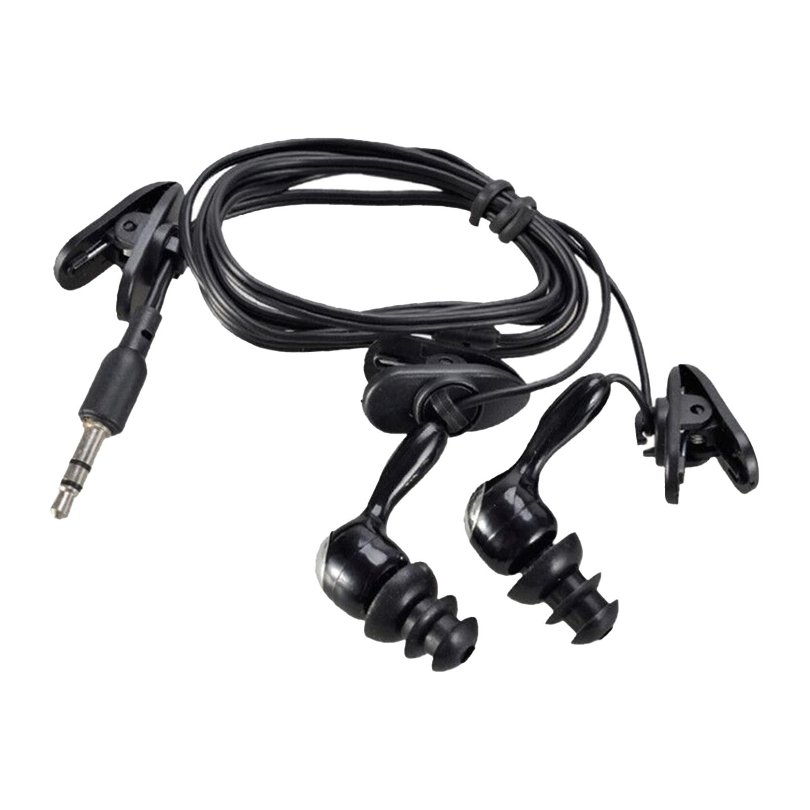 Swivel Clip Earphones Ipx8 in Ear Waterproof Headphones for MP3 MP4 Smartphone Underwater Use чорний
Swivel Clip Earphones Ipx8 in Ear Waterproof Headphones for MP3 MP4 Smartphone Underwater Use чорний