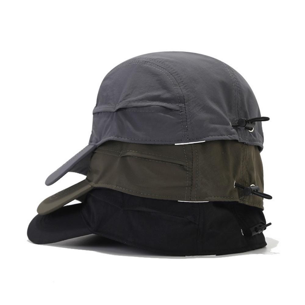 Thin Baseball Cap Drawstring Design Sun Visor Cap Casual Quick-drying Hat Unisex коричневий
Thin Baseball Cap Drawstring Design Sun Visor Cap Casual Quick-drying Hat Unisex коричневий