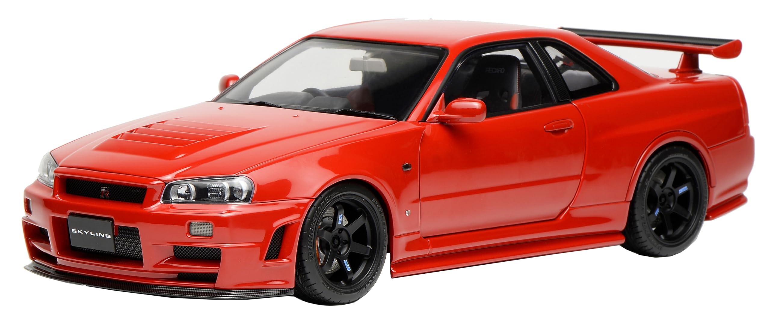 FREESTYLE MOTORHELIX Scale Nissan SKYLINE CUSTOMIZED VERSION ACTIVE RED M83411 1/18 GT-R (R34) (Finished Product)
FREESTYLE MOTORHELIX Scale Nissan SKYLINE CUSTOMIZED VERSION ACTIVE RED M83411 1/18 GT-R (R34) (Finished Product)