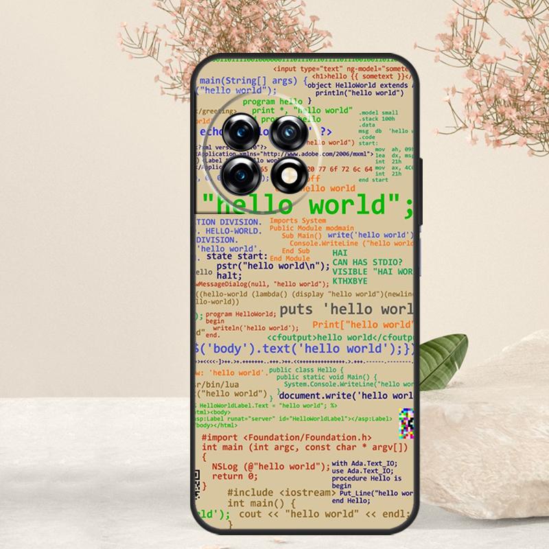 Programming Languages Case For OnePlus 15 13 12 11 13T 13R 12R 15R 10T 8T 10 Pro Nord 5 CE 4 3 2 Lite N20 N30 Cover OnePlus 13T
Programming Languages Case For OnePlus 15 13 12 11 13T 13R 12R 15R 10T 8T 10 Pro Nord 5 CE 4 3 2 Lite N20 N30 Cover OnePlus 13T
