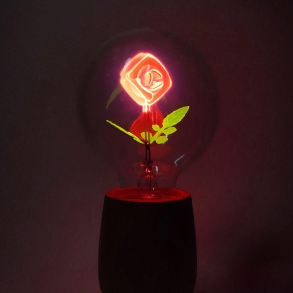 Heart Flame Light Bulb Sunflower Creative Night Lamp Small Art Light Bulb Party Style 2
Heart Flame Light Bulb Sunflower Creative Night Lamp Small Art Light Bulb Party Style 2
