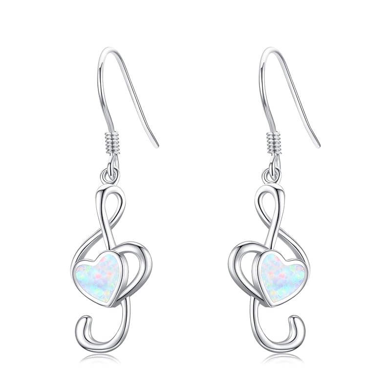 StoryMidir note earrings sway opal silver 925 Compatible with metal allergies hook earrings clef ladies heart swing earrings melody Popularity present
StoryMidir note earrings sway opal silver 925 Compatible with metal allergies hook earrings clef ladies heart swing earrings melody Popularity present