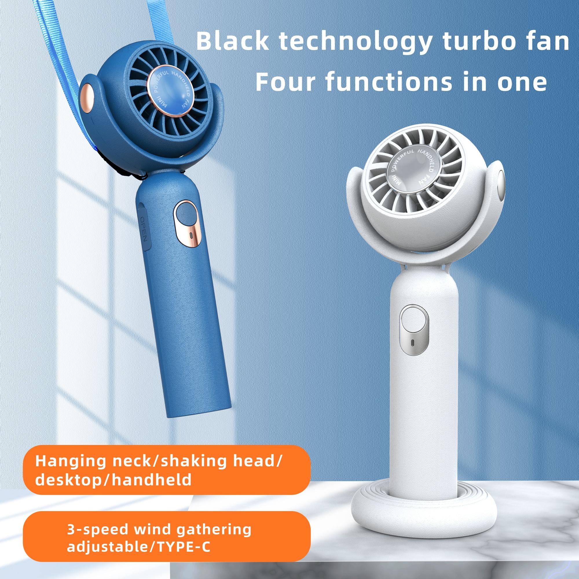 F10 Mini Portable Handheld Desktop Neck Hanging Rotatable Fan Cooler Rechargeable Summer Cooling Fan White
F10 Mini Portable Handheld Desktop Neck Hanging Rotatable Fan Cooler Rechargeable Summer Cooling Fan White