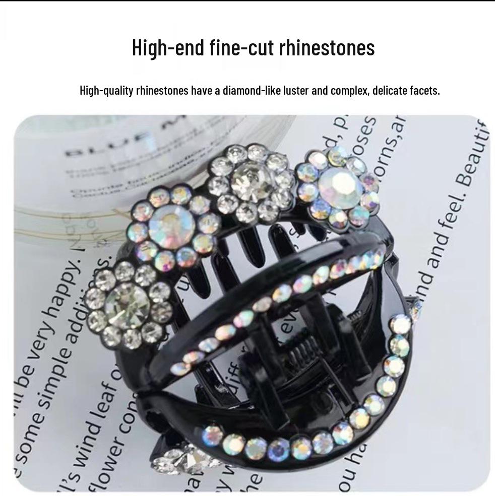 Блестящие цветочные заколки для волос со стразами: Средние и Маленькие Зажимы-Клешни из Чешского Хрусталя
Блестящие цветочные заколки для волос со стразами: Средние и Маленькие Зажимы-Клешни из Чешского Хрусталя