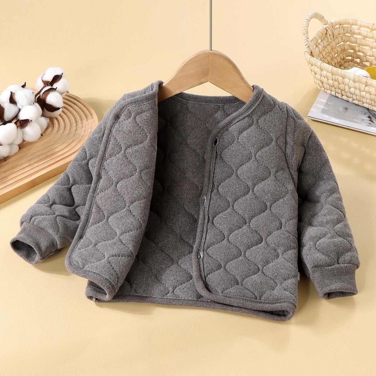 Детская осенне-зимняя теплая куртка с подкладкой из хлопка и бархатным утолщением внутри, мальчики и девочки носят теплые детские куртки снаружи 110cm
Детская осенне-зимняя теплая куртка с подкладкой из хлопка и бархатным утолщением внутри, мальчики и девочки носят теплые детские куртки снаружи 110cm