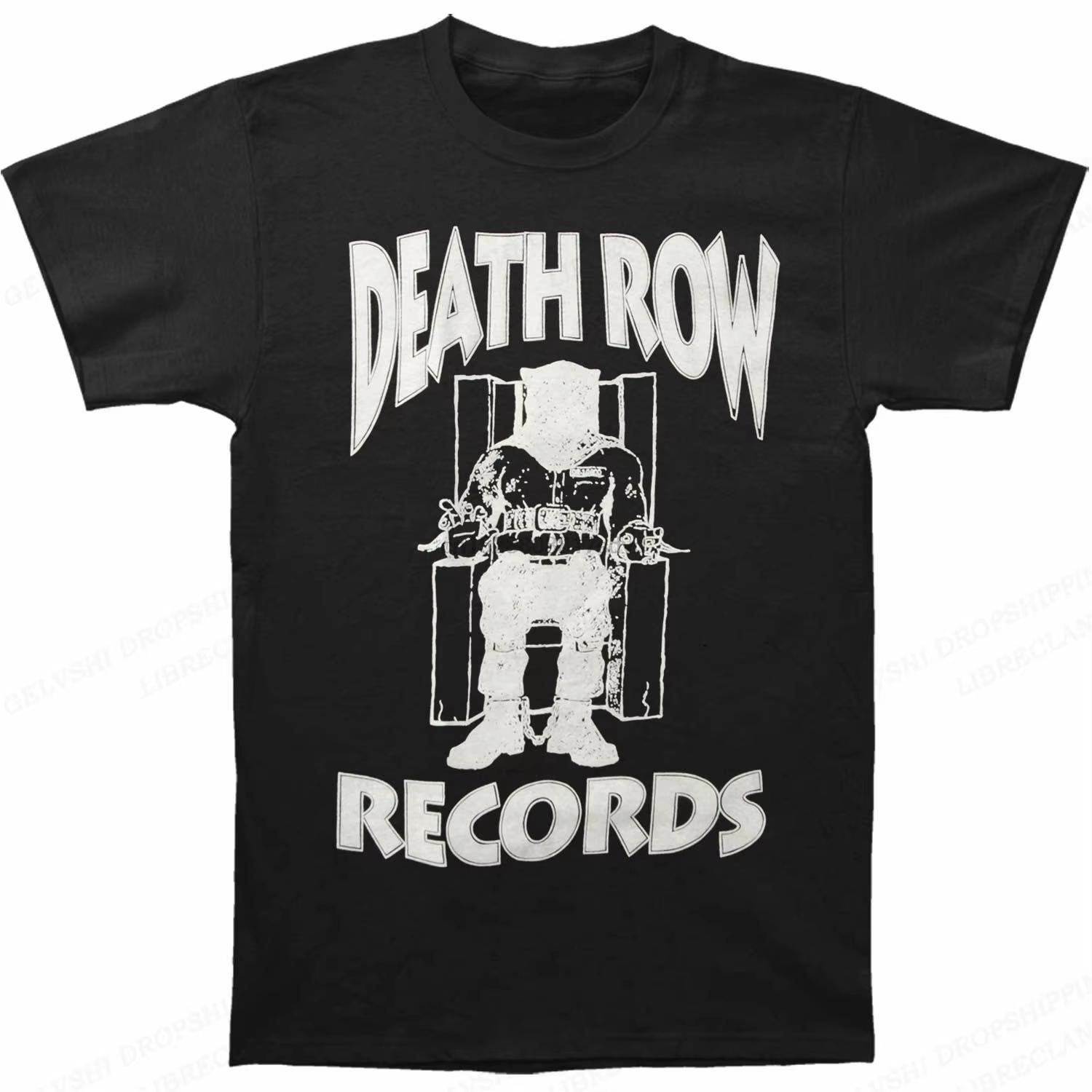Death Row Records T Shirt Men Fashion T-Shirts Cotton Tshirts Hip Hop Tops Tees Women Tees Summer Camisetas Oversize Casual S
Death Row Records T Shirt Men Fashion T-Shirts Cotton Tshirts Hip Hop Tops Tees Women Tees Summer Camisetas Oversize Casual S