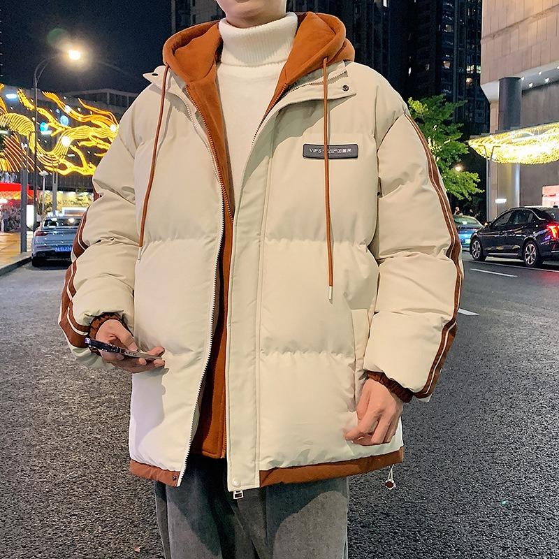 Color Matching Stripes Youth Autumn and Winter New Winter Coat Trendy Brand Hooded Couple Versatile Casual Men M хаки
Color Matching Stripes Youth Autumn and Winter New Winter Coat Trendy Brand Hooded Couple Versatile Casual Men M хаки