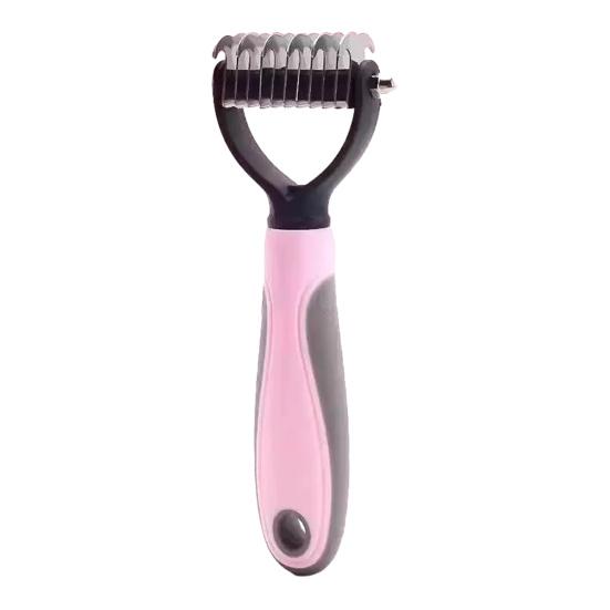Pet Dematting Comb Dog Deshedding Tool Undercoat Rake with Stainless Steel Blades Non-Slip Handle Grooming Comb for Dogs Cats Small розовый
Pet Dematting Comb Dog Deshedding Tool Undercoat Rake with Stainless Steel Blades Non-Slip Handle Grooming Comb for Dogs Cats Small розовый