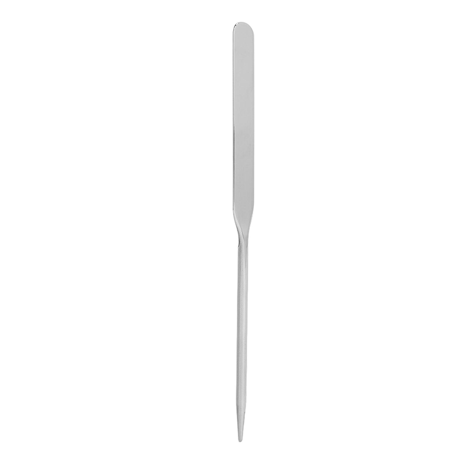 Liquid Foundation Spatula Stainless Steel Ergonomic Nail Art Makeup Stirring Rod for Makeup Artist
Liquid Foundation Spatula Stainless Steel Ergonomic Nail Art Makeup Stirring Rod for Makeup Artist