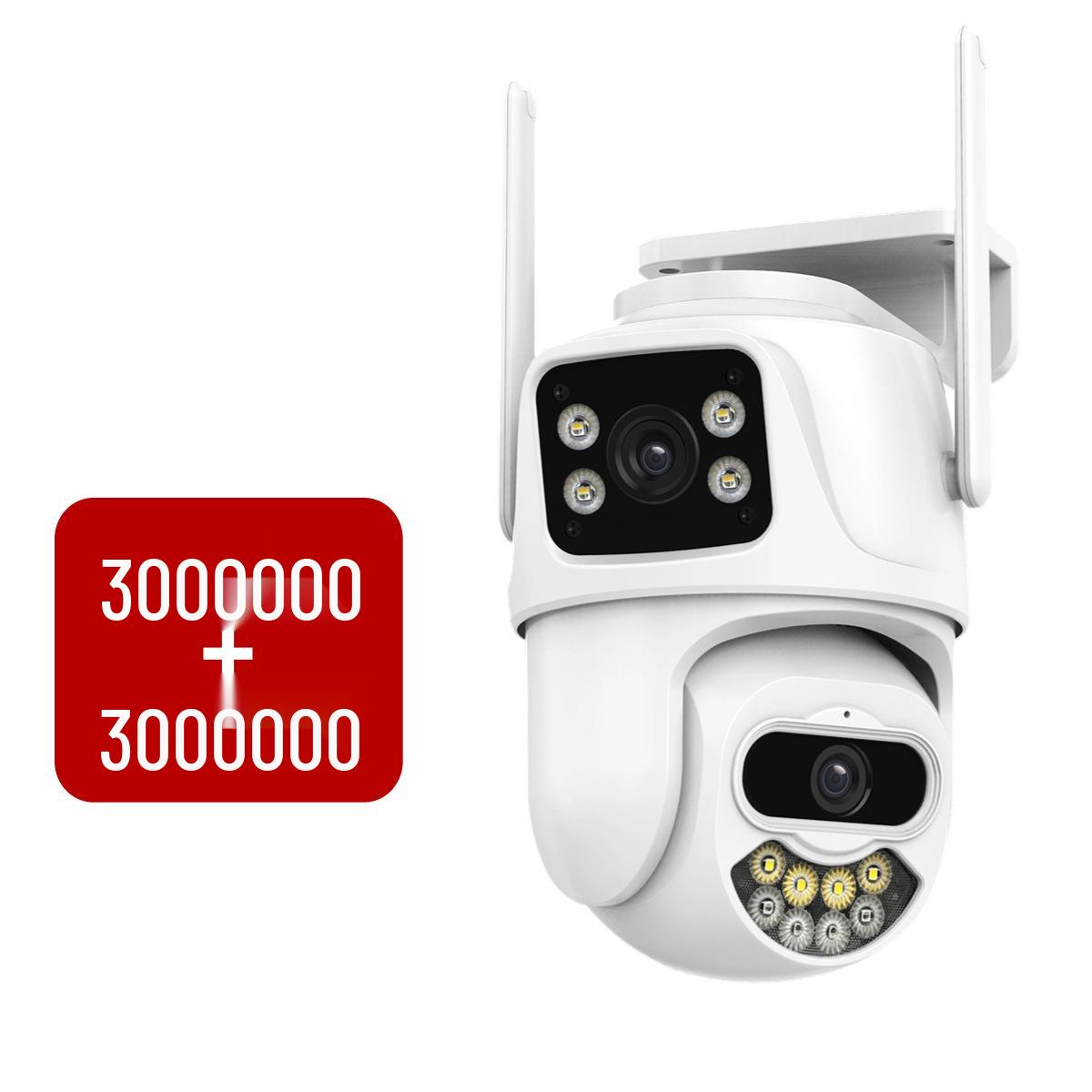 Triple Lens Gun-Ball Linkage Camera with 9-Million Pixels and 5x Optical Zoom
Triple Lens Gun-Ball Linkage Camera with 9-Million Pixels and 5x Optical Zoom