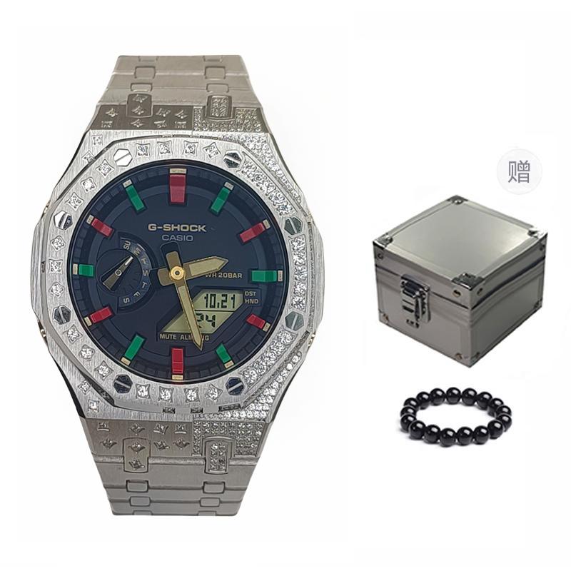 CASIO Men 44mm Black Watch GA-2100SKE-7A(Watch3--)
CASIO Men 44mm Black Watch GA-2100SKE-7A(Watch3--)
