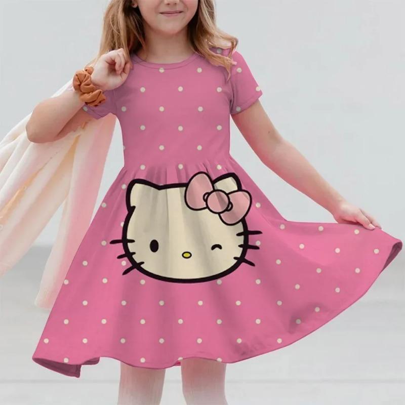 Sanrio 2026Новое летнее платье для девочек Модное мультяшное милое Hello Kitty 3D-печать Платья для девочек с коротким рукавом Одежда для принцесс на каникулы 110
Sanrio 2026Новое летнее платье для девочек Модное мультяшное милое Hello Kitty 3D-печать Платья для девочек с коротким рукавом Одежда для принцесс на каникулы 110